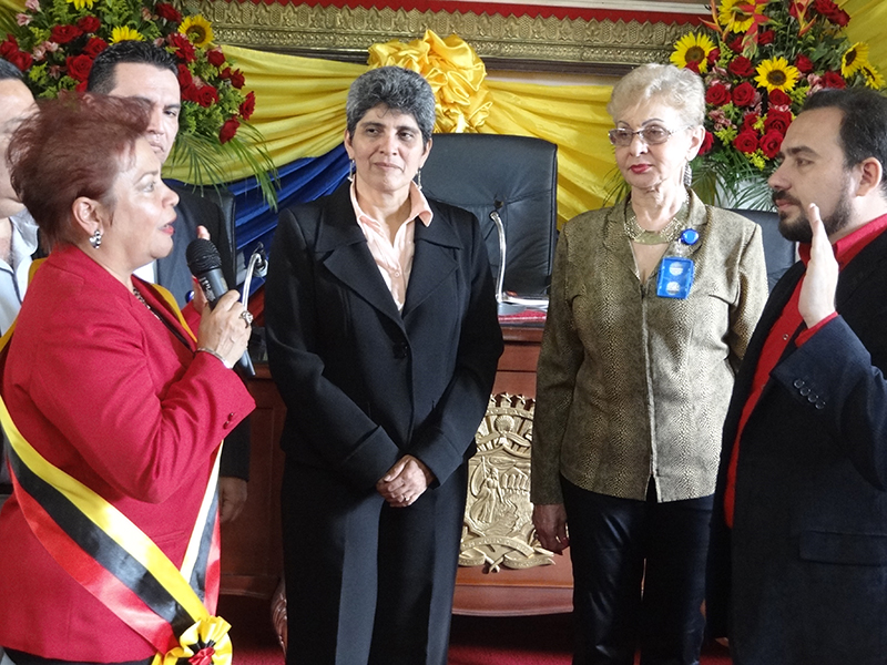 Juramentación Nuevo Parlamento del CLR8