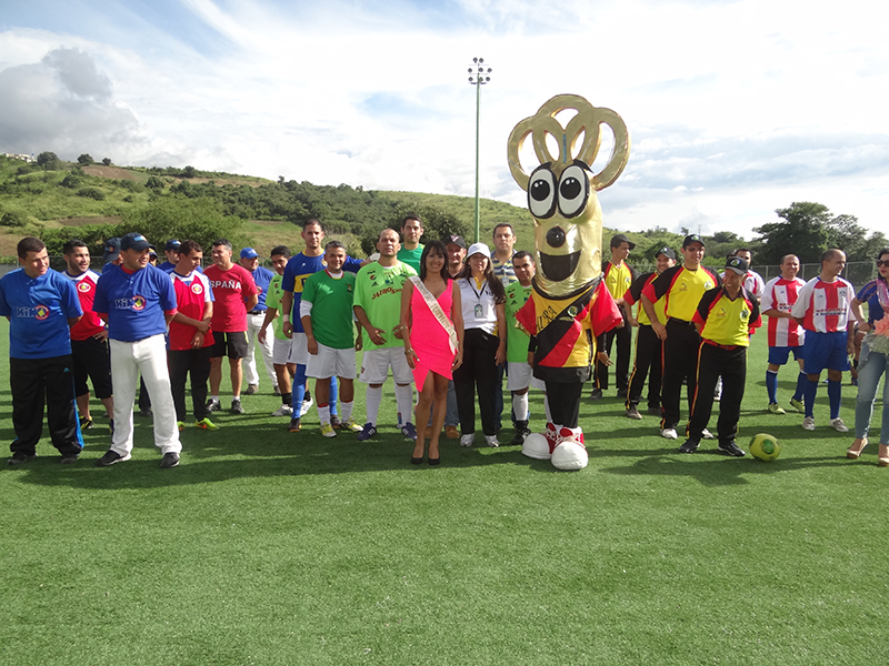 Inauguración de Cuadrangular Deportivo8