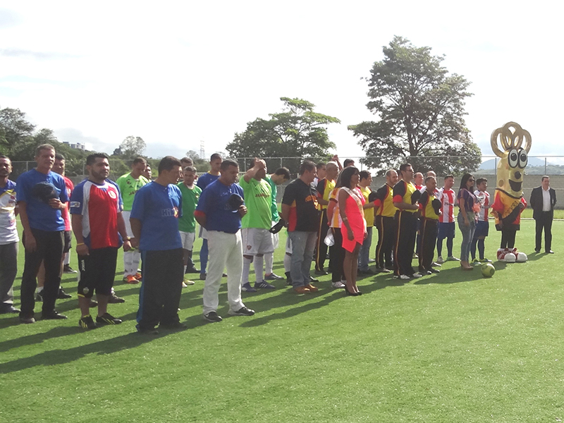Inauguración de Cuadrangular Deportivo12