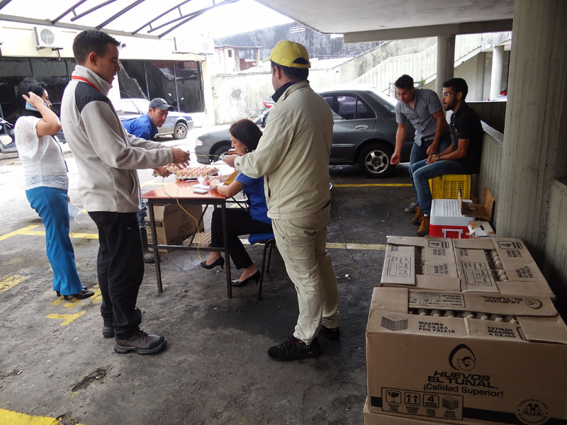 jornada de queso y huevos julio 20174