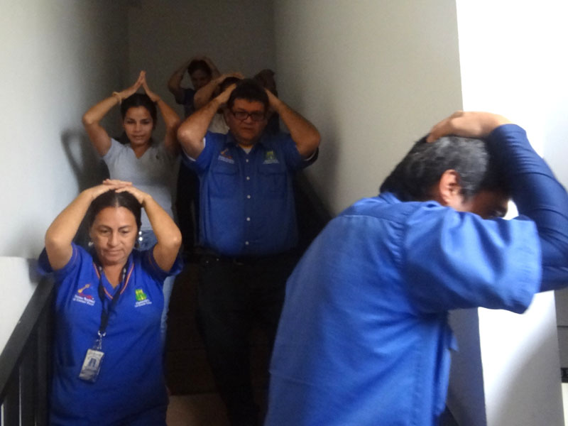 Simulacro de Evacuación por Sismo 201716