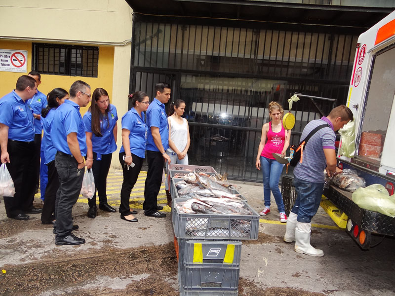 Jornada de venta de pescado y pollo6