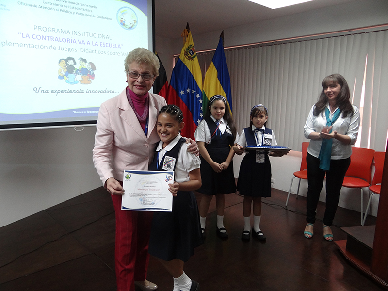 X Rendición de Cuentas de Niños Contralores 20155