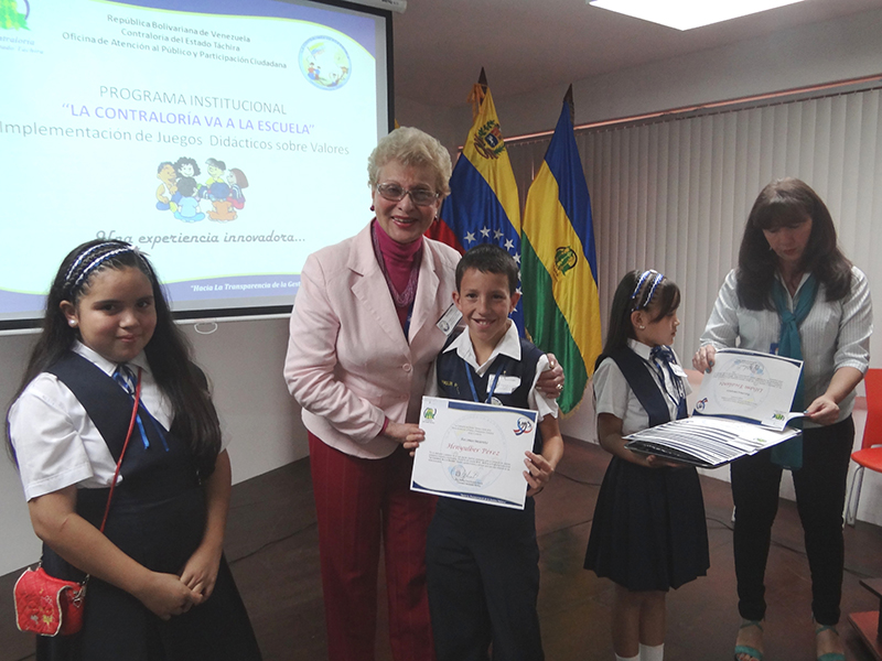 X Rendición de Cuentas de Niños Contralores 201521
