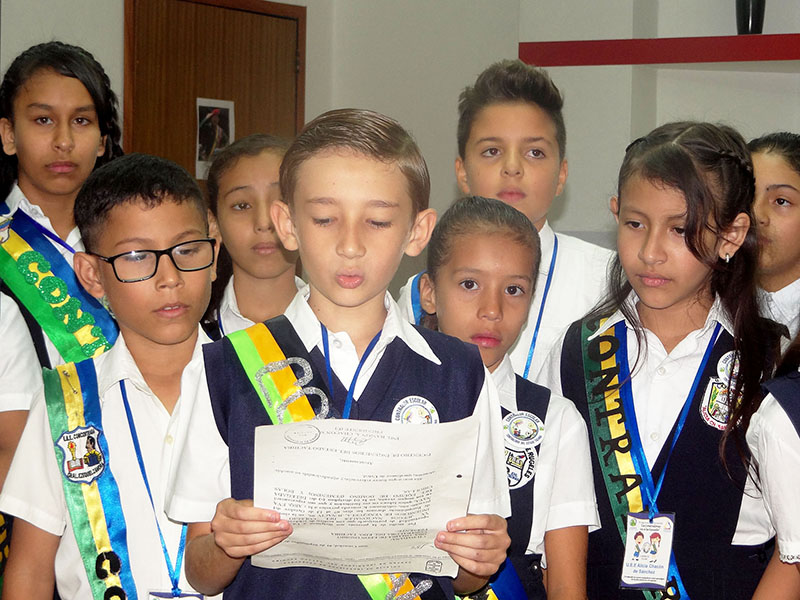XV Juramentacion Niños Contralores 201922