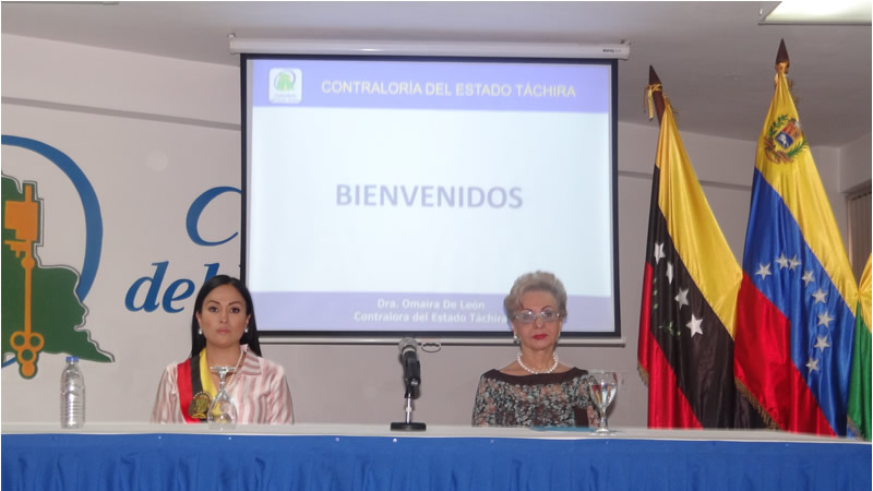 Contraloría del Estado Táchira recibió Memoria y Cuenta de la  gobernadora Laidy Gómez
